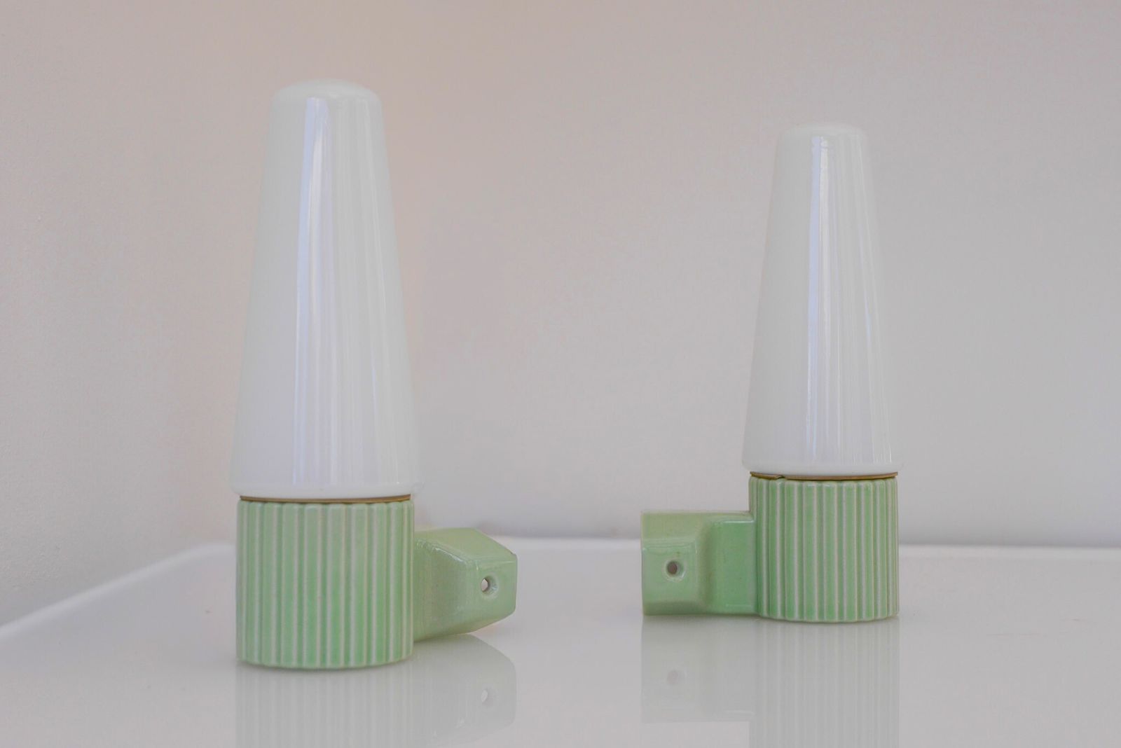 photo vinterior Wall Sconces By Hans Agne Jakobsson For Ifö, 1965, Set Of 2