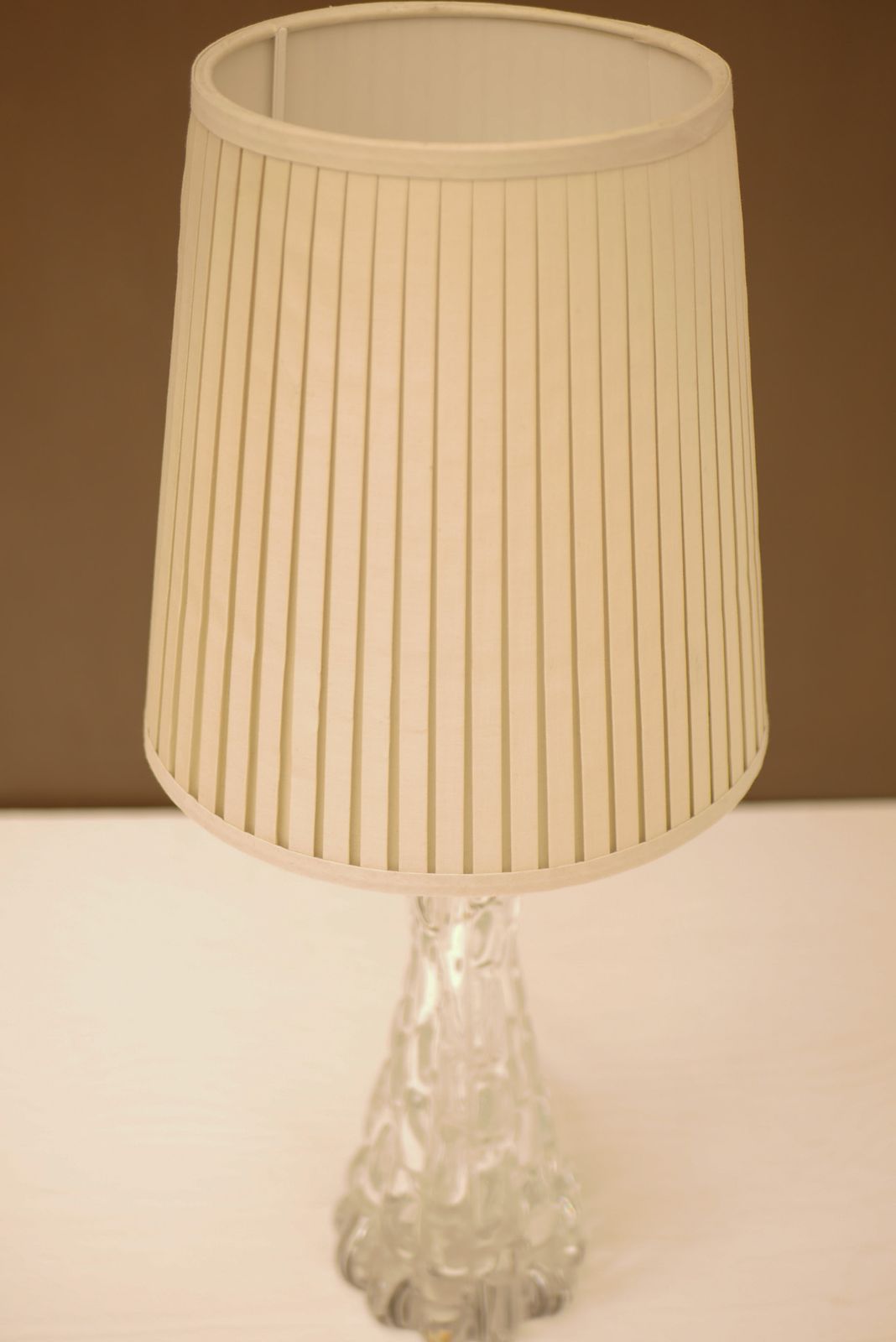 Kristallen tafellamp van Carl Fagerlund voor Orrefors photo furniture