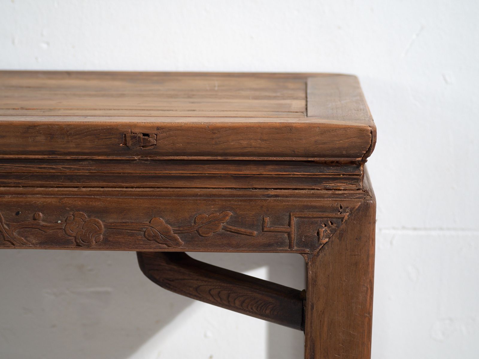 Antique Long Bench Table In Pine Wood – China, Circa 1900 photo 766.0
