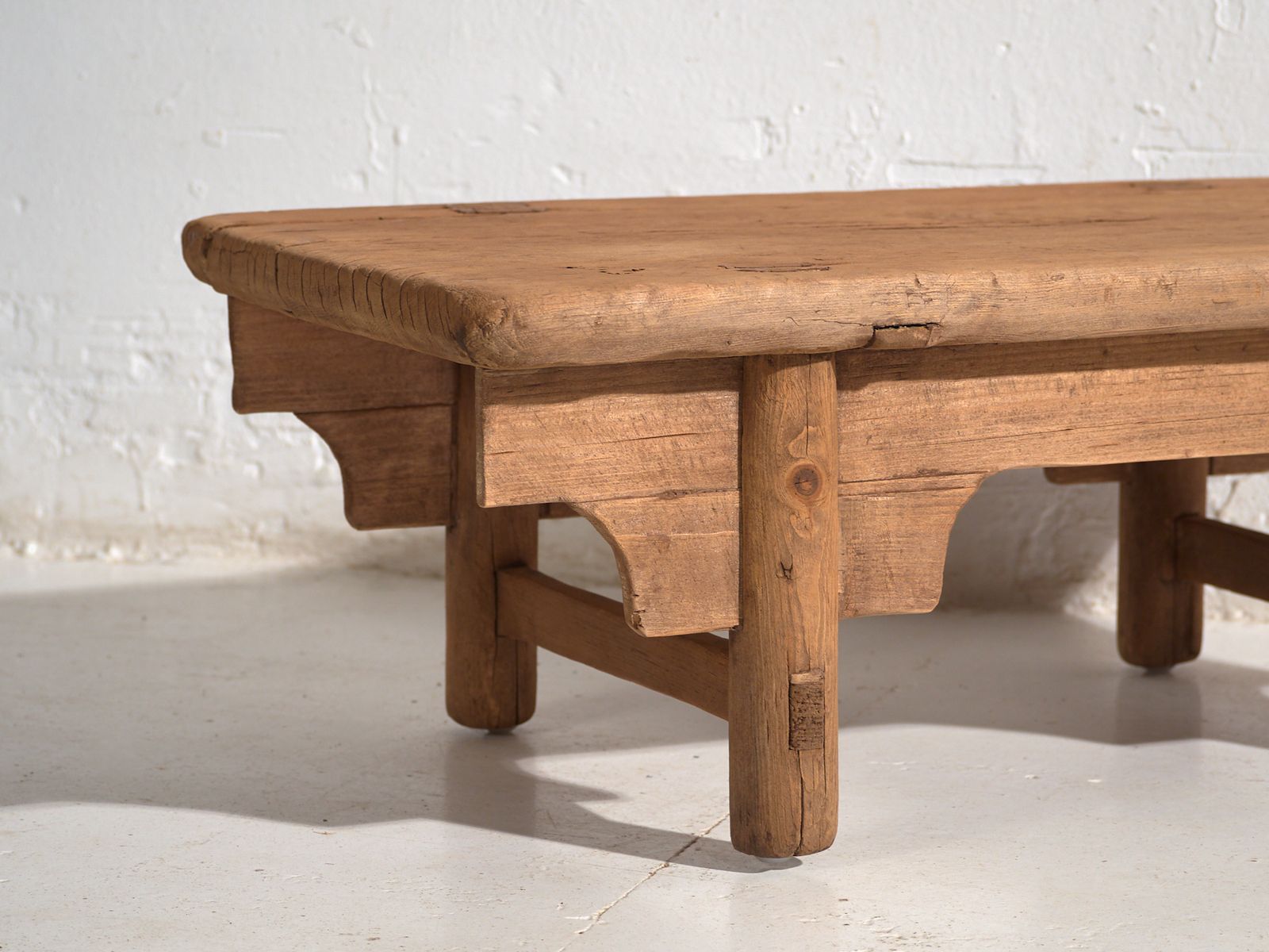Antique Low Table In Pine Wood – China, Circa 1930 photo 428.0