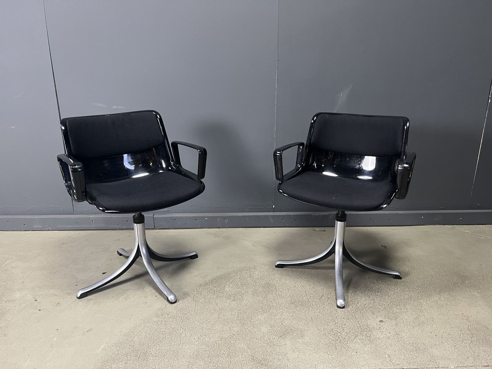 Osvaldo Borsani 'Modus' Chairs For Tecno, 1970s   Set Of 2 photo for sale