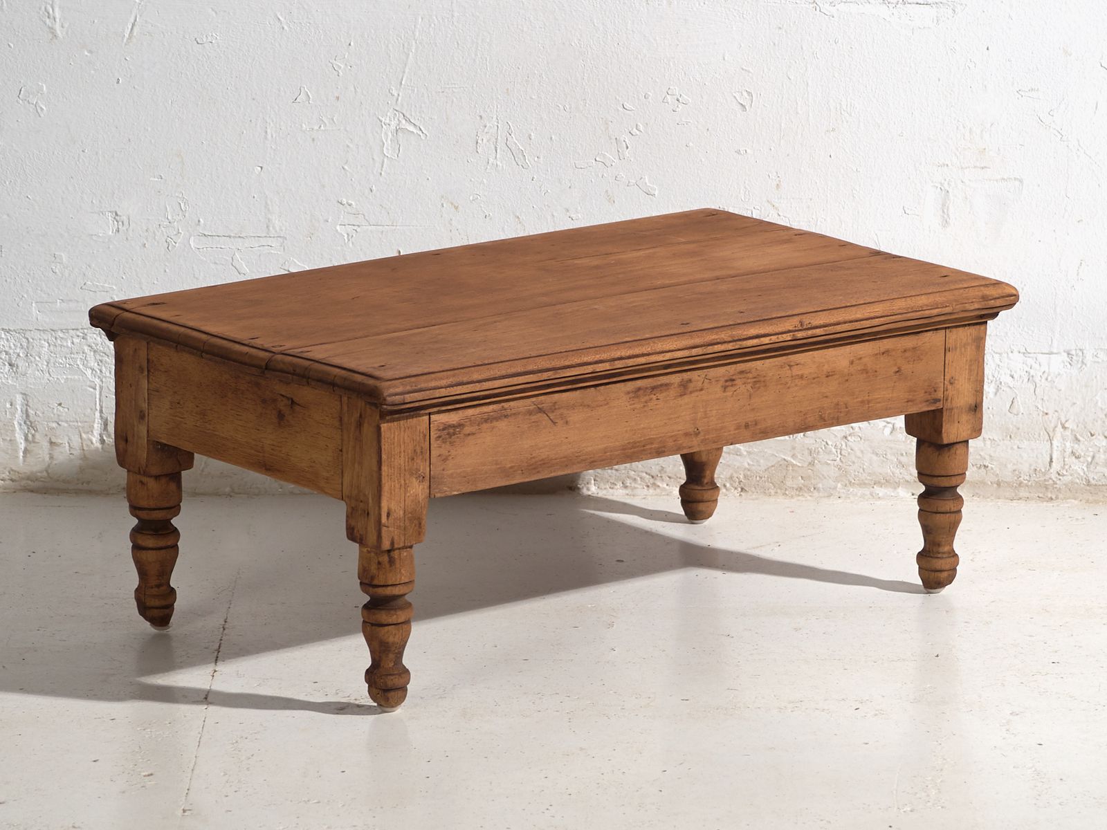 Antique Low Table In Pine Wood – China, Circa 1930