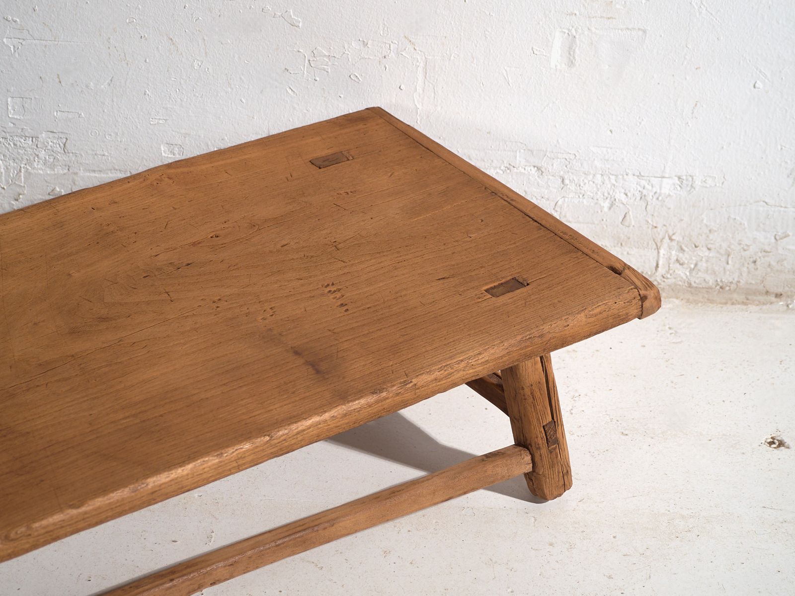 Antique Low Table In Pine Wood – China, Circa 1930 photo for sale