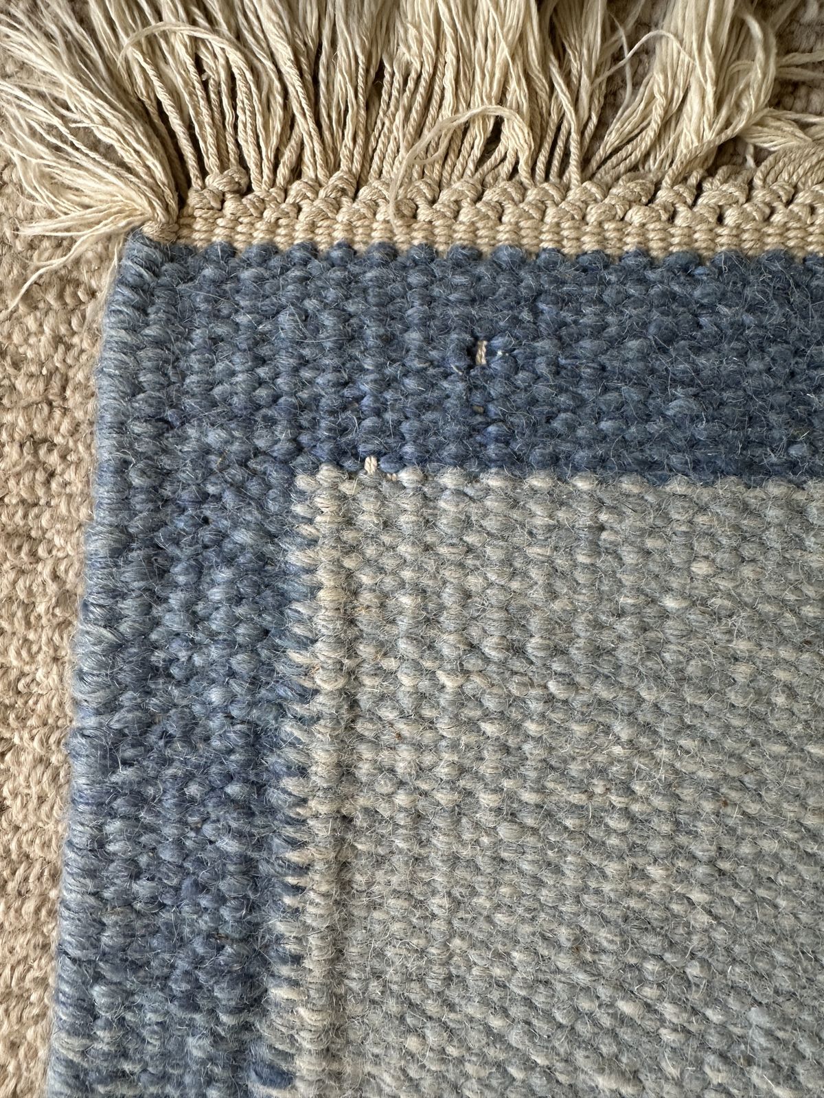 Mid Century Swedish Wool Rug photo Textiles