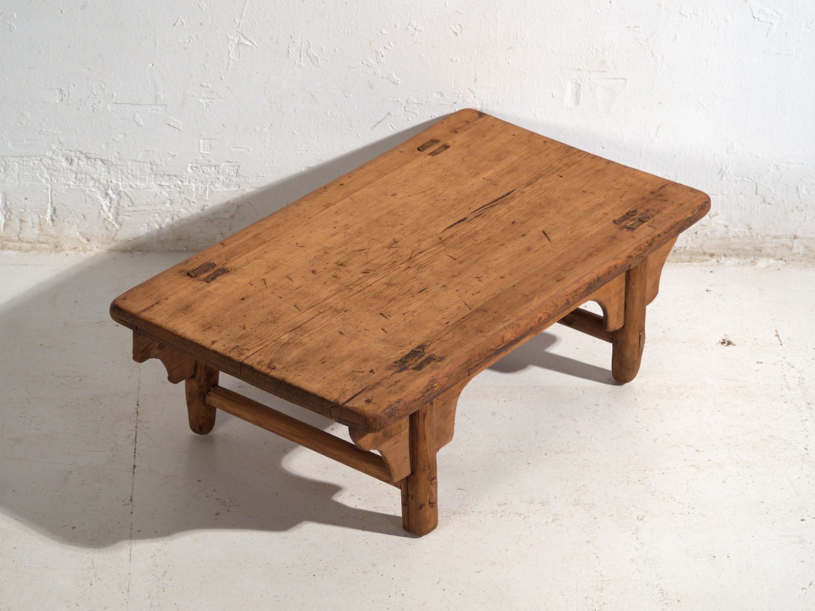 Antique Low Table In Pine Wood – China, Circa 1930 photo for sale