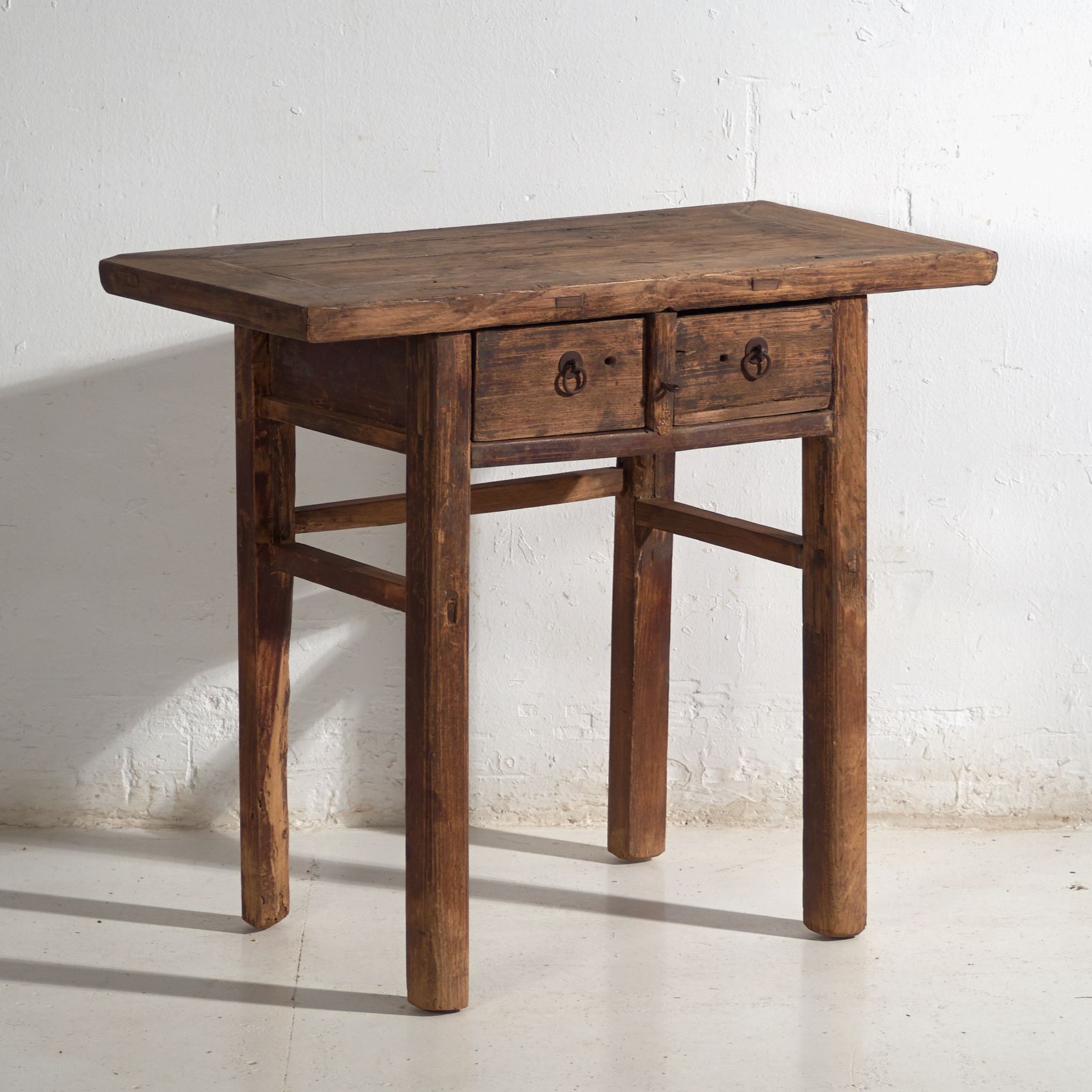 Antique Console In Elm Wood – China, Circa 1920