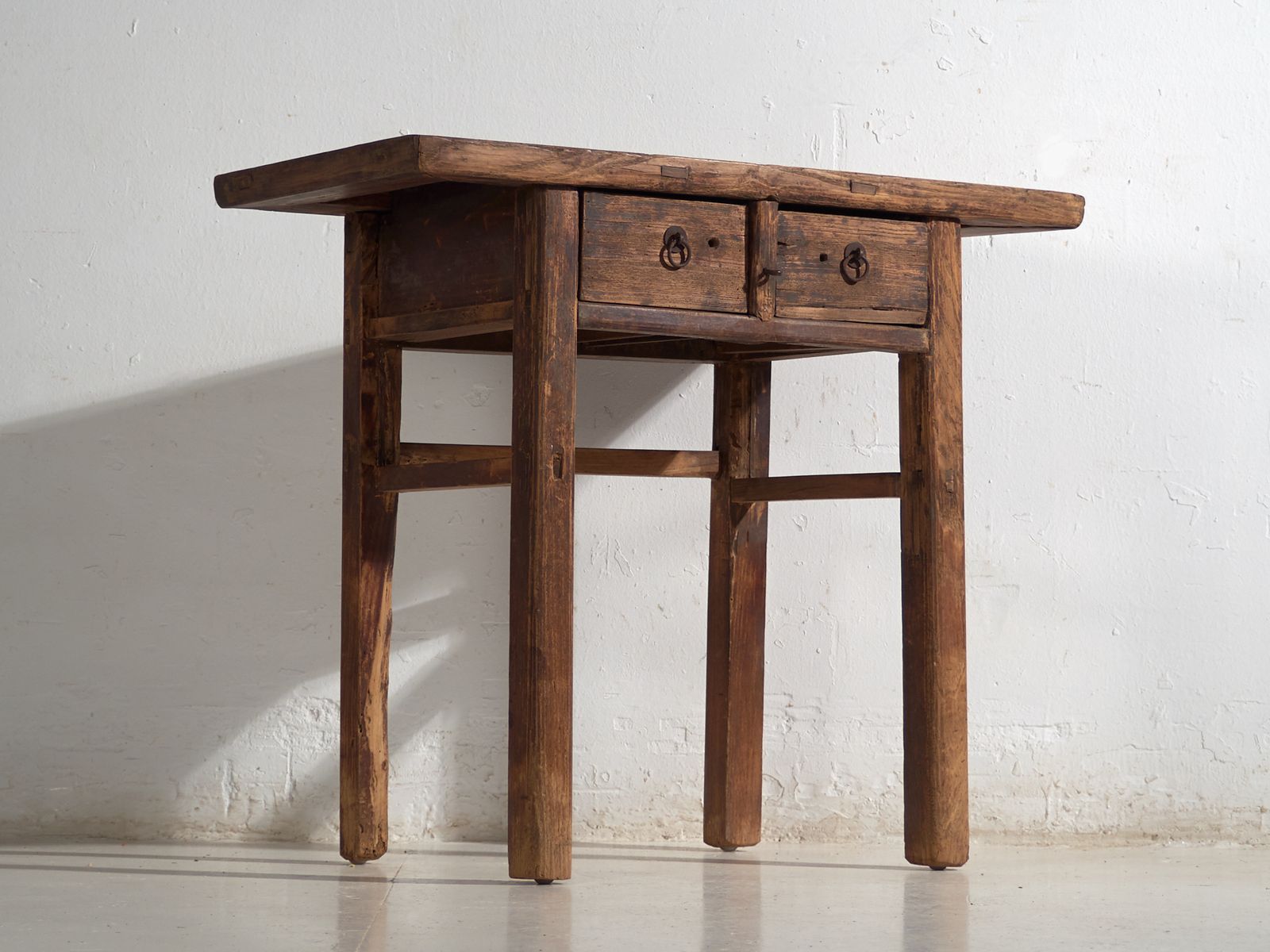Antique Console In Elm Wood – China, Circa 1920 photo furniture