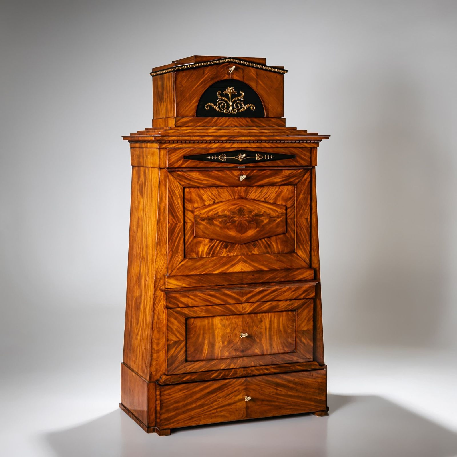 photo furniture Biedermeier Pyramid Secretary, Berlin Circa 1810