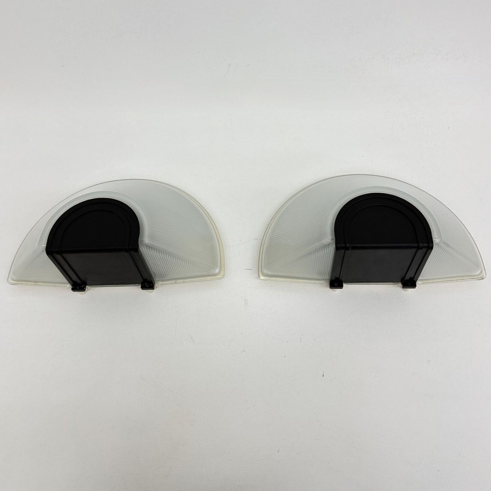 Set Of 2 Glass Prisma Wall Lamps Mega , 1980s , Italy photo buy