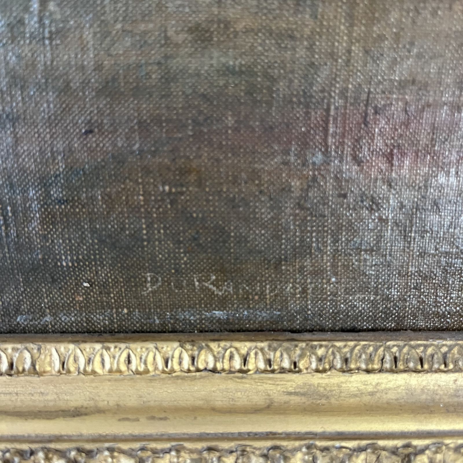 Antique Oil On Canvas Of A Seascape photo buy