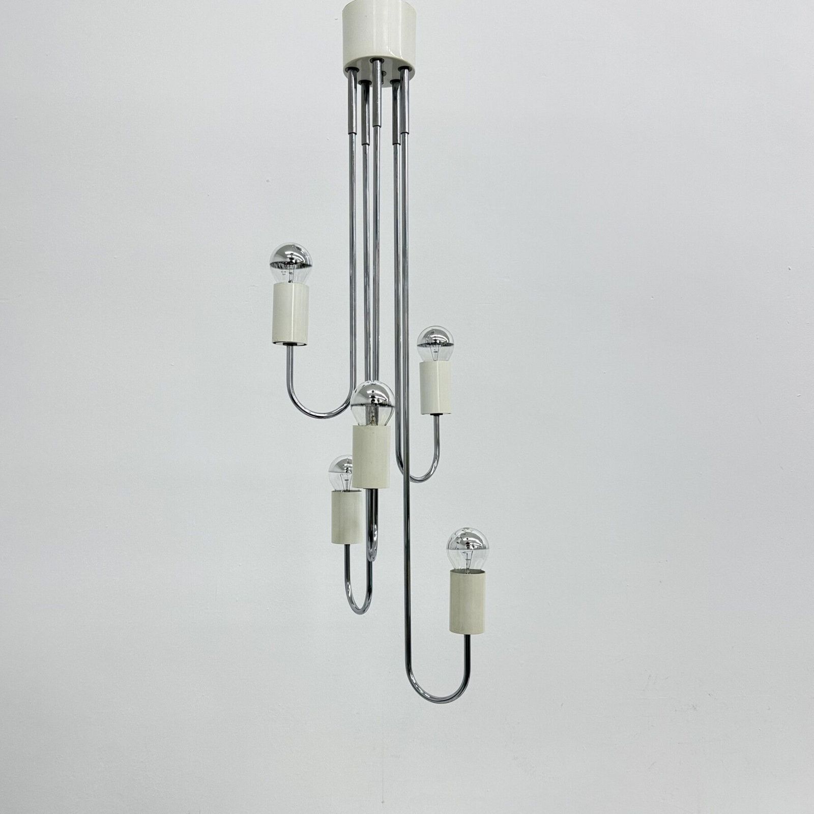 photo for sale Mid-Century hanglamp van Gaetano Sciolari, jaren 1970, Italië