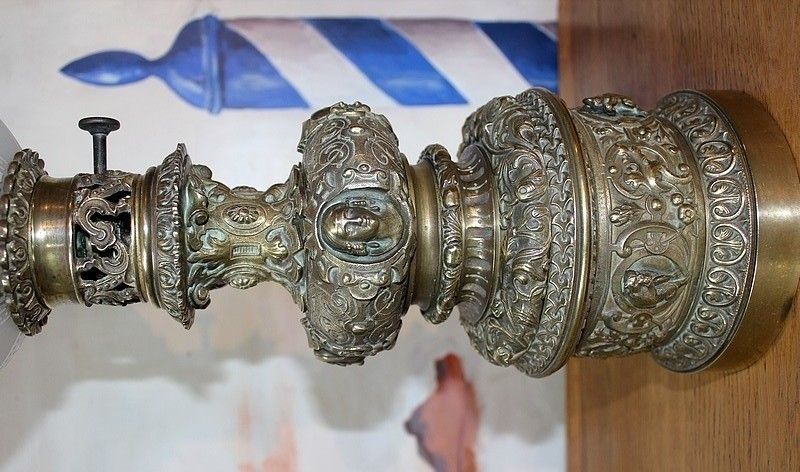 Pair Of Nap Bronze Lamps. III photo buy
