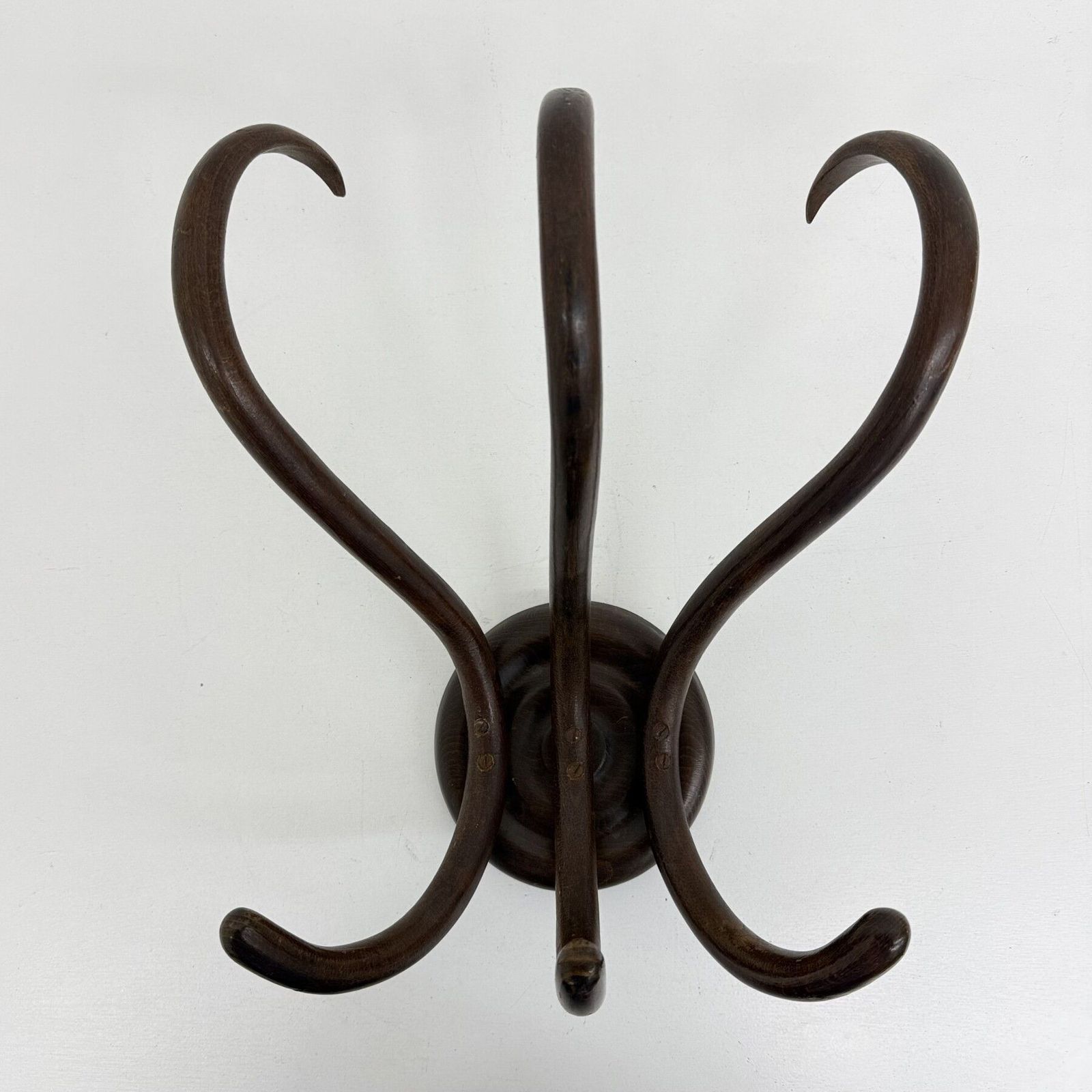 photo furniture Antiquethonet Bentwood Wall Mounted Coat Rack , 1930’s