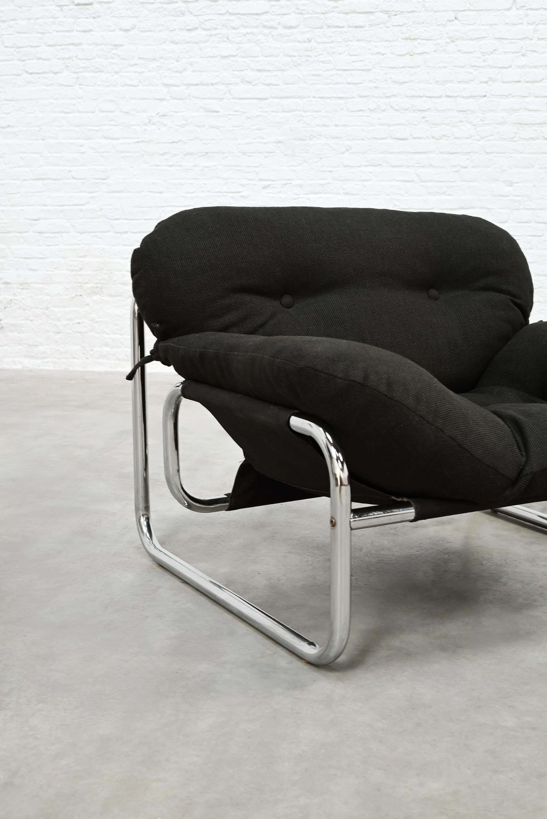 Johan Bertil Häggström Tubular Lounge Chair For Swed Form, Sweden, 1970s photo 2768.0
