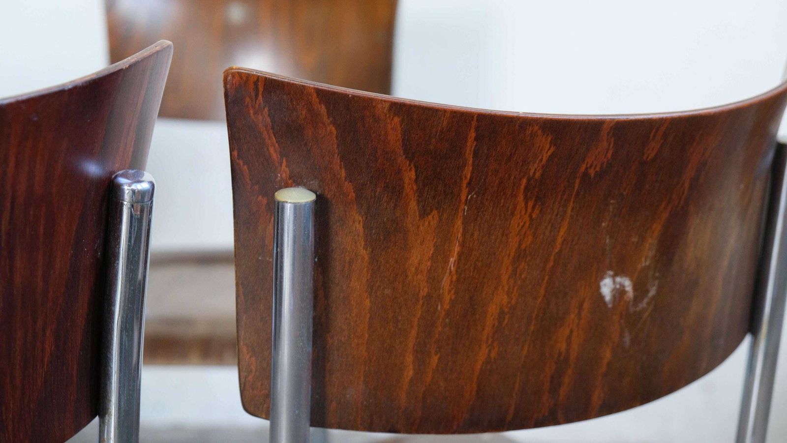 photo furniture 1 Of 12 Bauhaus Cantilever Chairs In Dark Brown