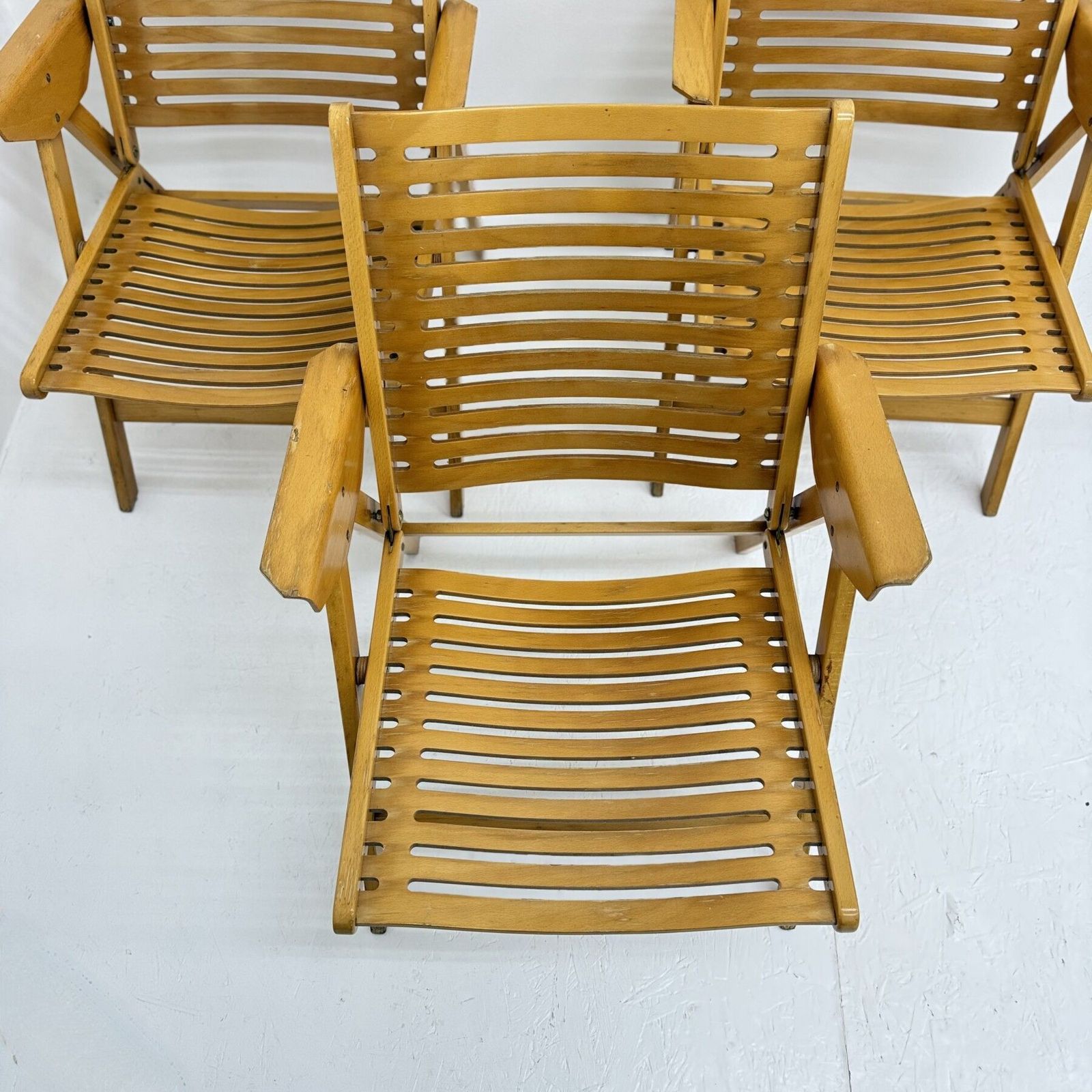 photo for sale 1 van 3 Niko Kralj Rex opklapbare stoelen – Mid-Century, ca. jaren 1950