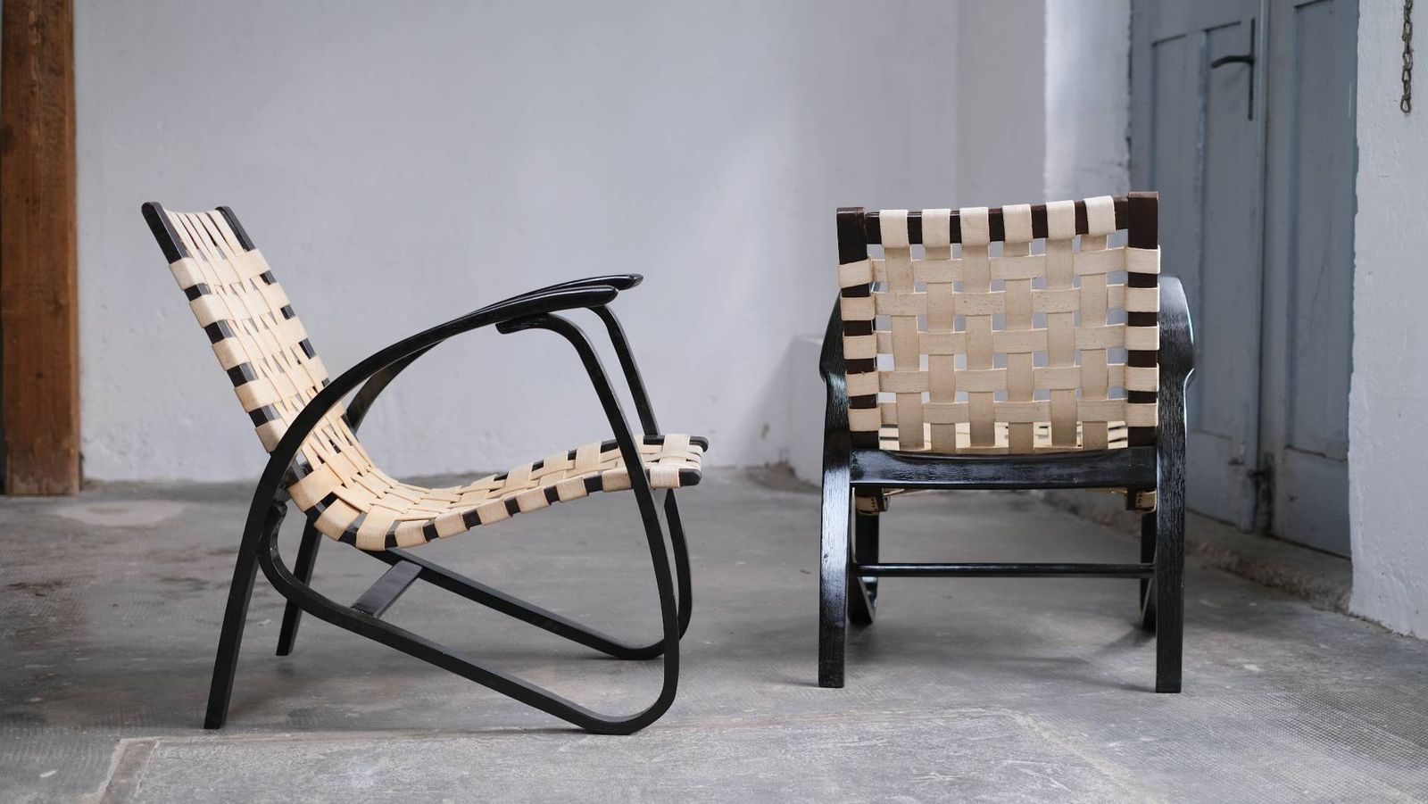 Art Deco Bentwood Armchair By Jan Vanek, 30s (1 Of 2) photo Furniture