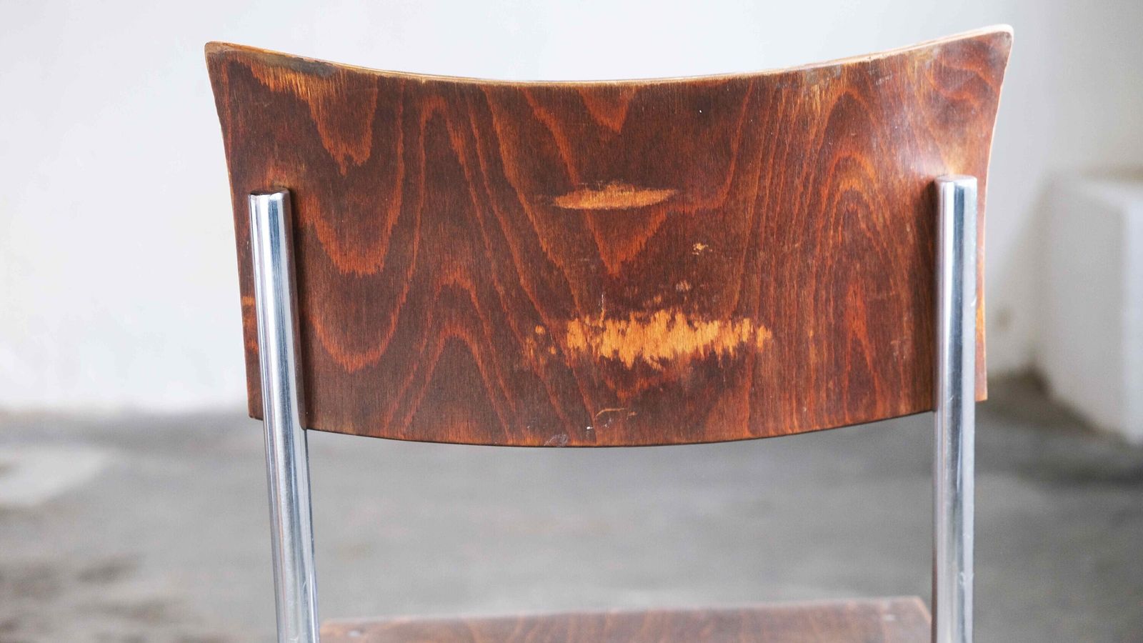 Bauhaus Cantilever Chair After Mart Stam, Dark Brown photo buy