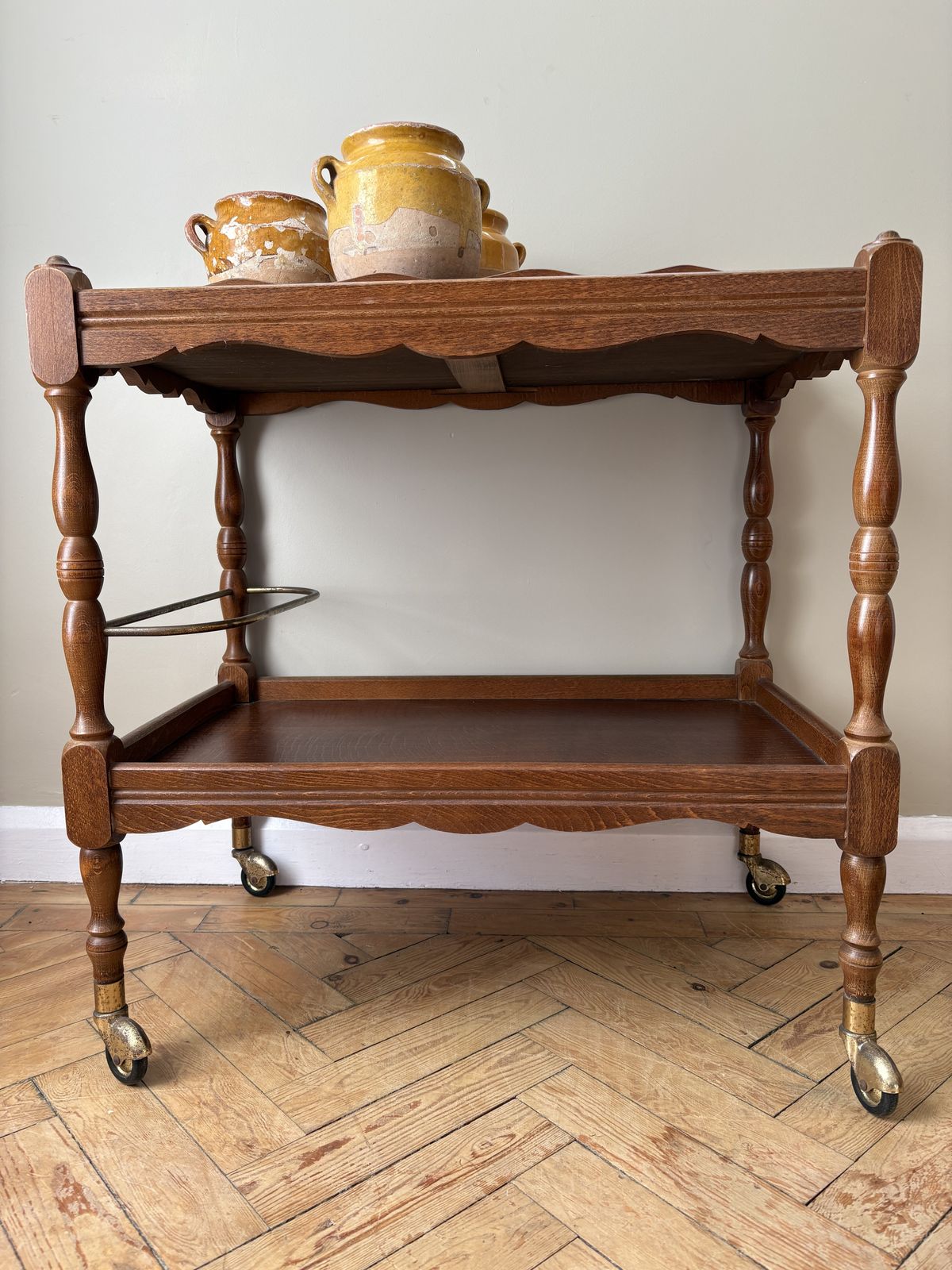 French Drinks Trolley, 1940s, Vintage photo vinterior