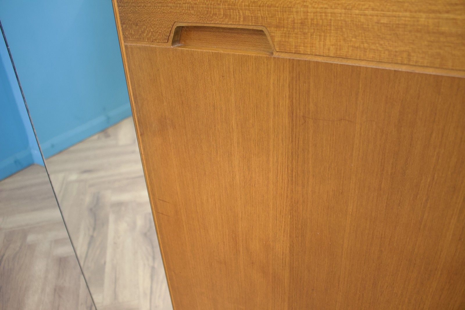 Furniture Mid Century Teak Wardrobe From Uniflex, 1960s  #1753 photo