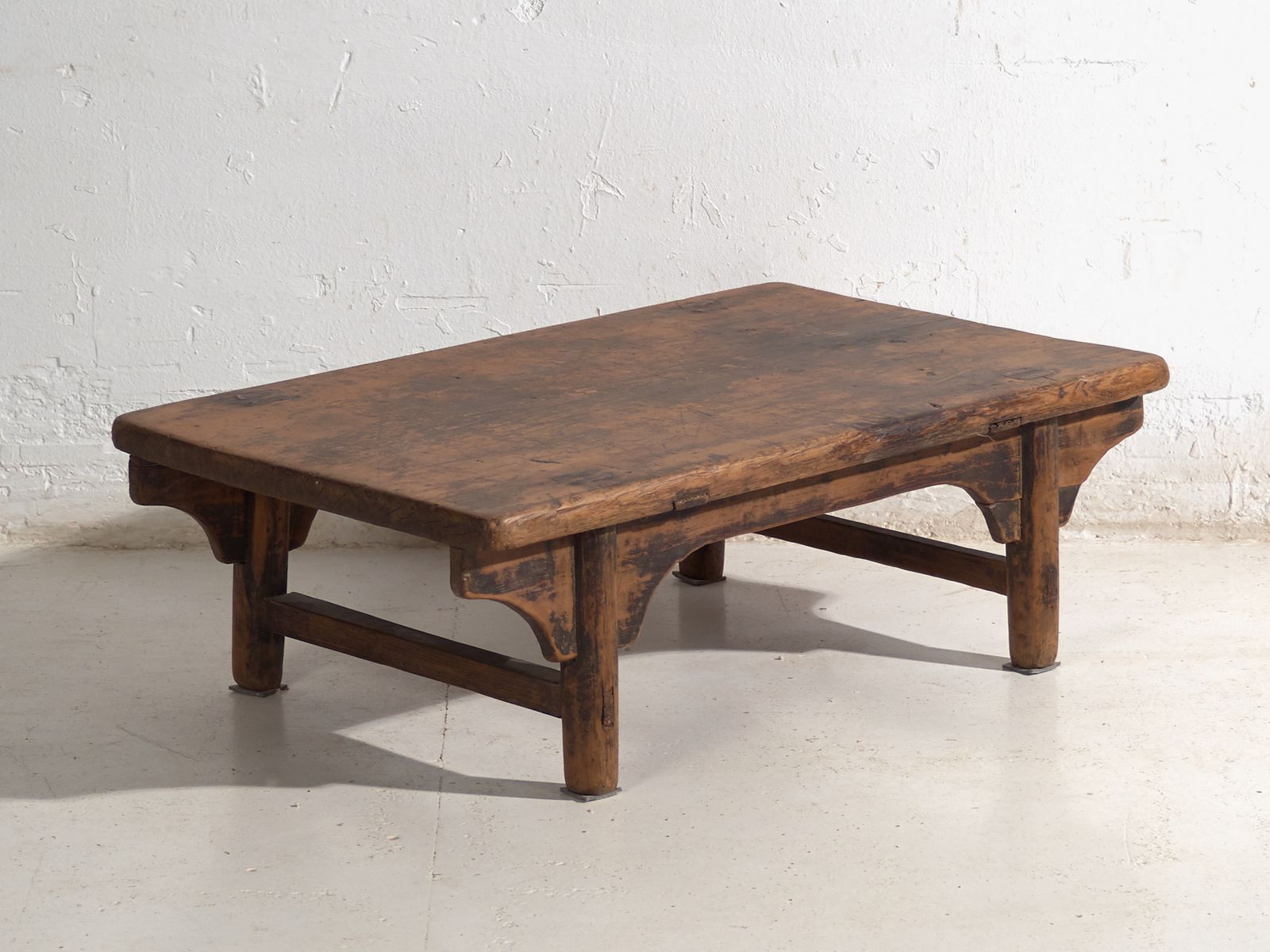 Antique Low Table In Pine Wood – China, Circa 1930