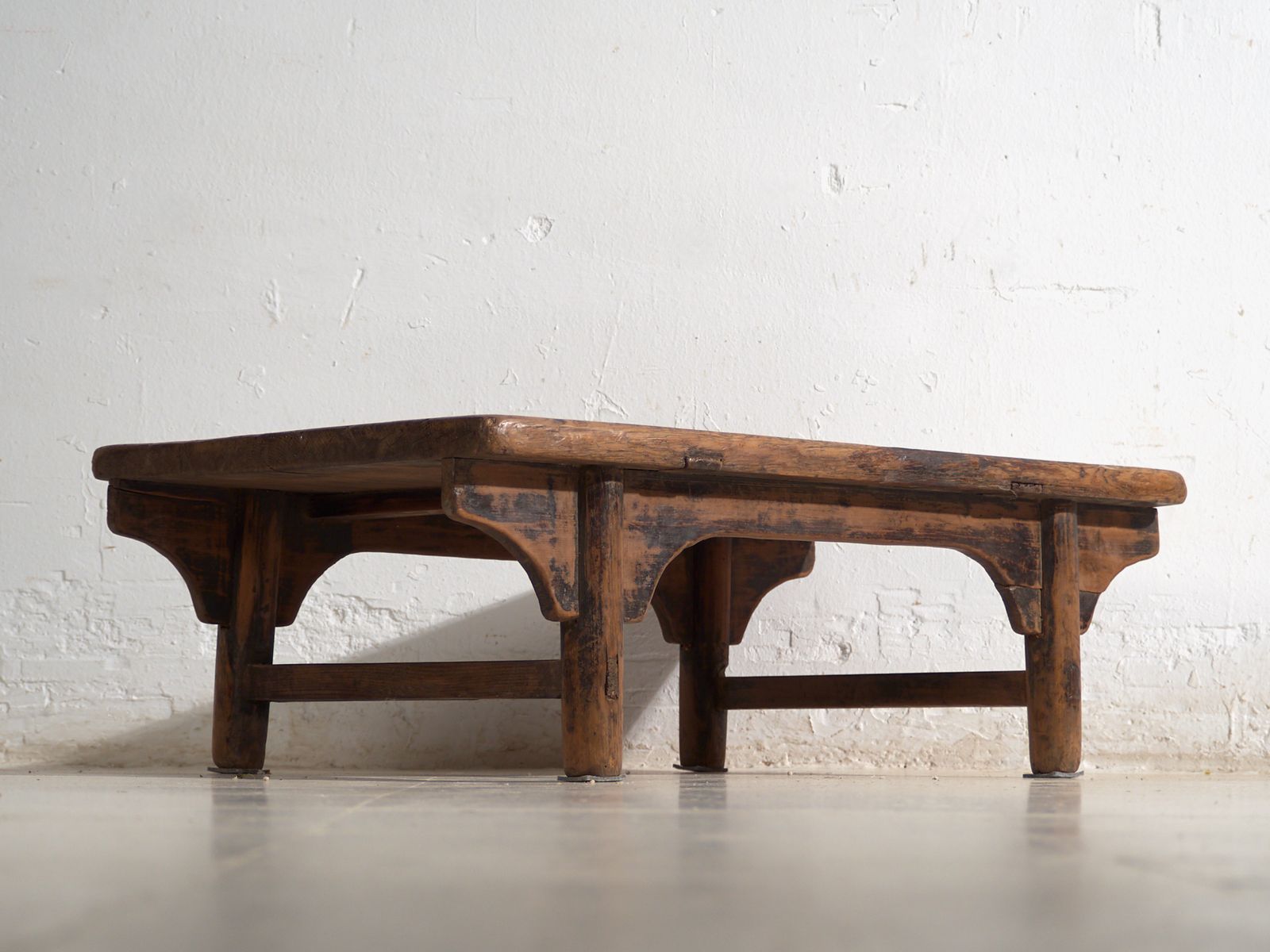 Antique Low Table In Pine Wood – China, Circa 1930 photo Furniture