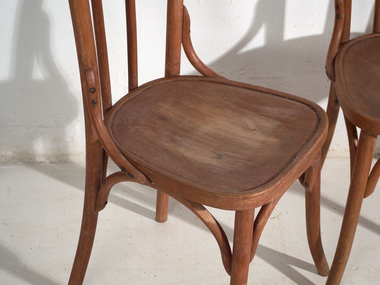 Antique Set Of 6 Bentwood Thonet Chairs – Central Europe, Circa 1900 photo vinterior