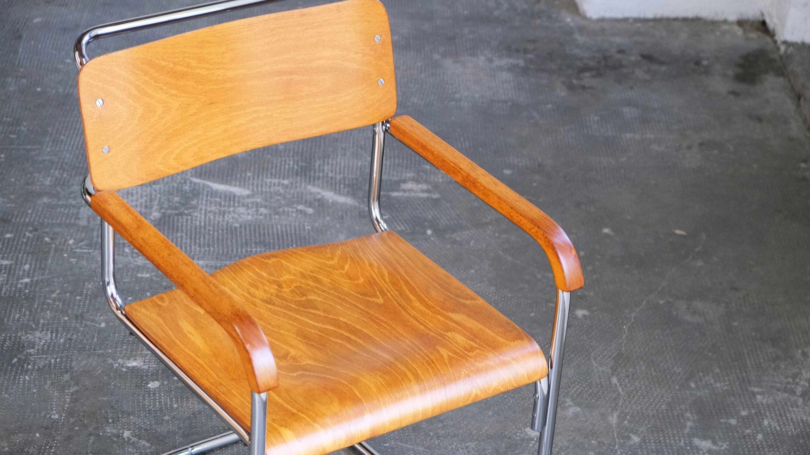 Bauhaus Cantilever Chair, Model B34 By Marcel Breuer photo vintage