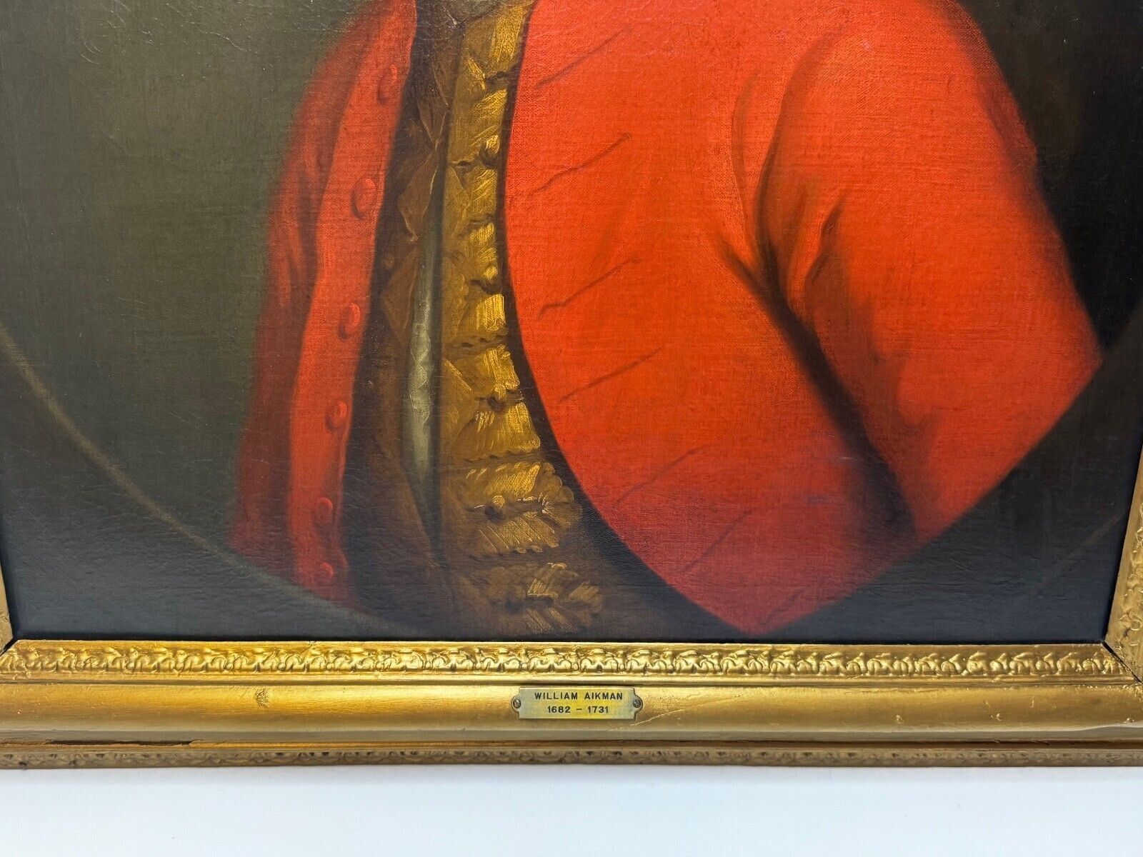 Georgians Schots militair portret Sir James Campbell ca. 1720 photo Kunst