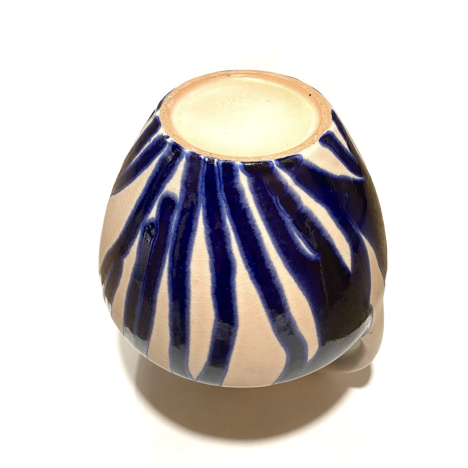 Marei Keramik 9302 Vase In Deep Purple/Blue Drip Glaze, 1970s West German Pottery photo vintage