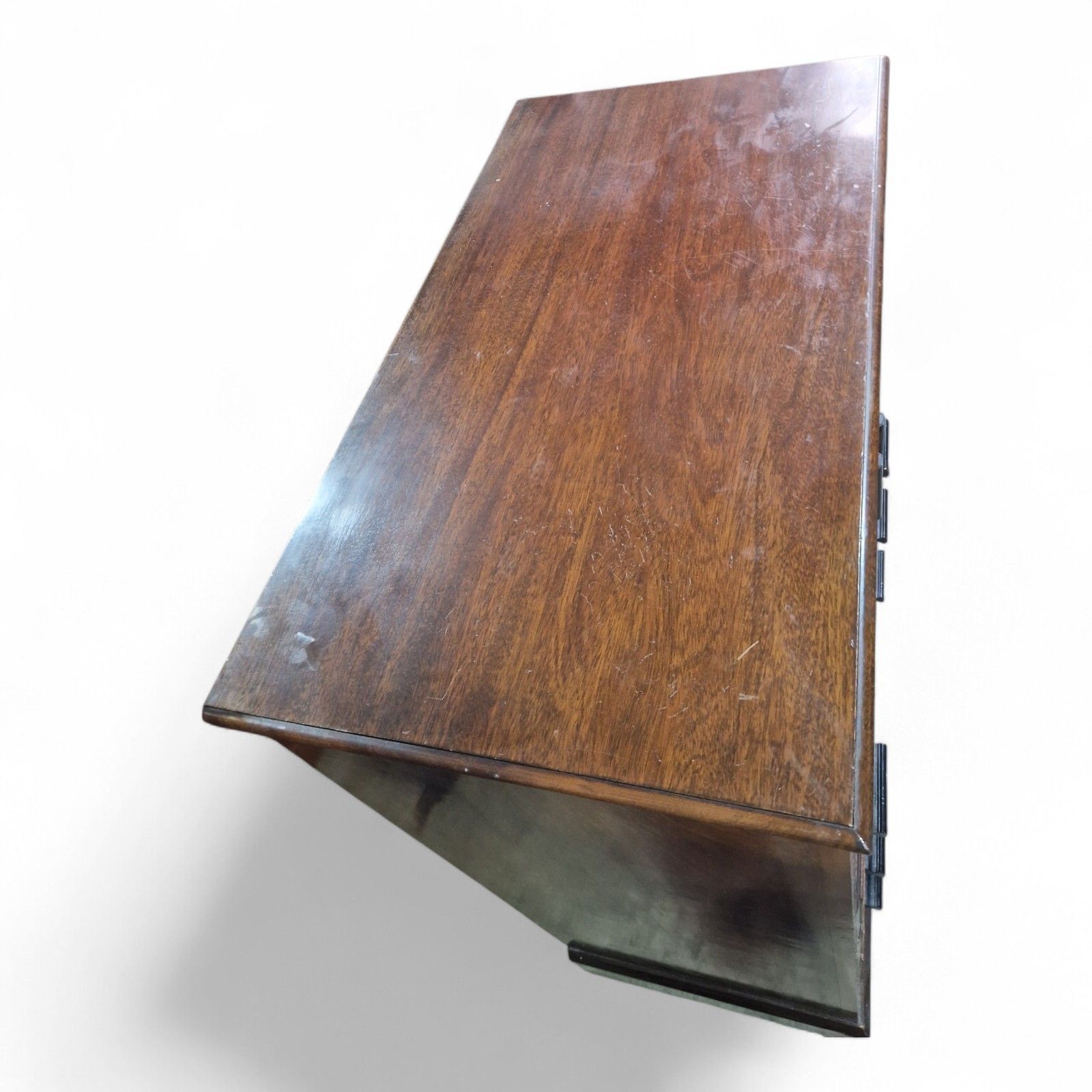 photo furniture Antique Victorian Millinery Chest Walnut Cabinet 3 Drawers Cupboard Storage
