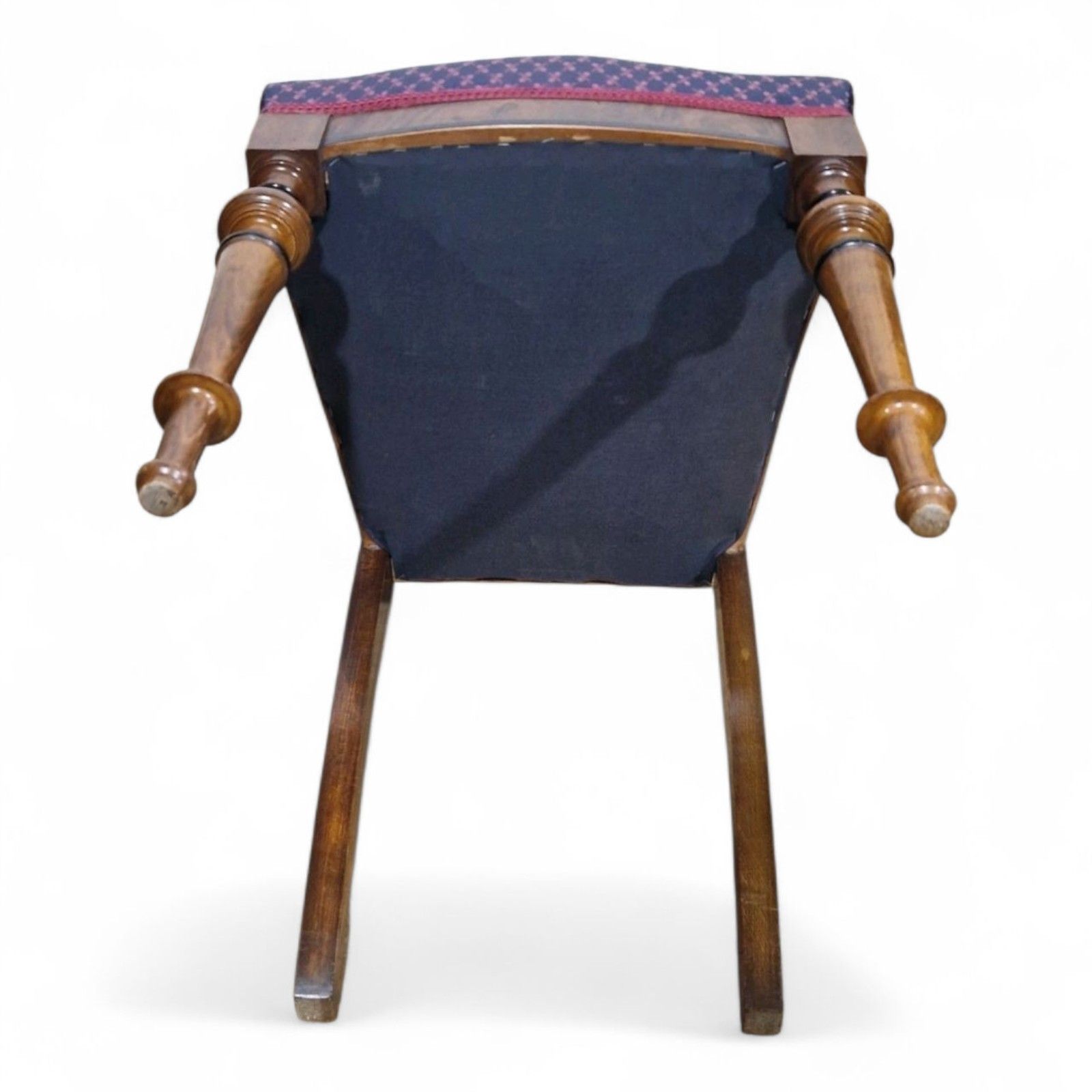 photo buy Antique Walnut Occasional Chair Spindle Back Bedroom / Hall Chair