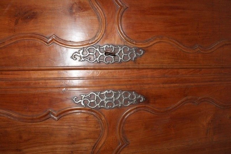 Wardrobe Regency / Louis XV Cherry 18th photo Furniture
