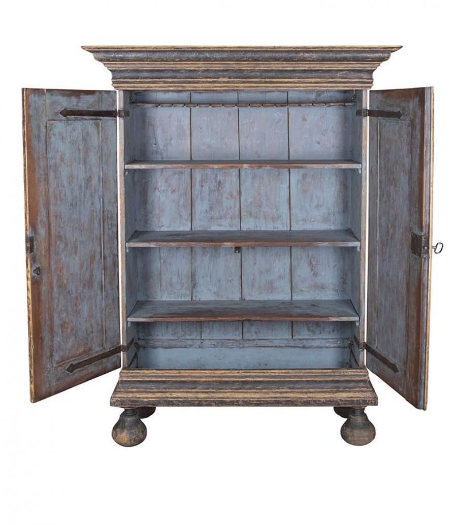 18th Century Swedish Period Baroque Cabinet photo for sale