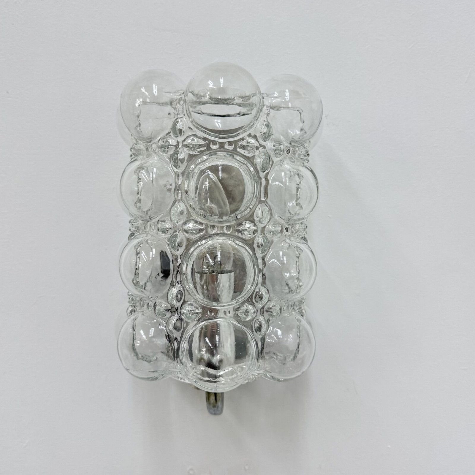 Set van 2 Bubble Glass wandlampen van Helena Tynell voor Limburg, Duitsland, jaren 1970 photo vinterior
