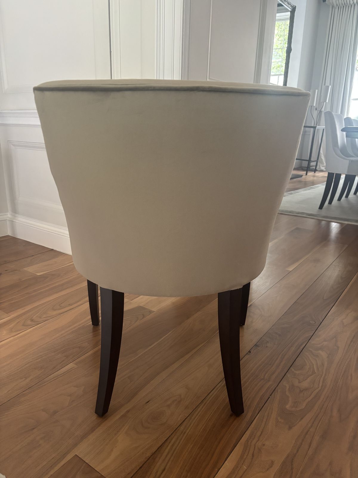 Brand New Velvet Upholstered Chairs (X4) photo for sale