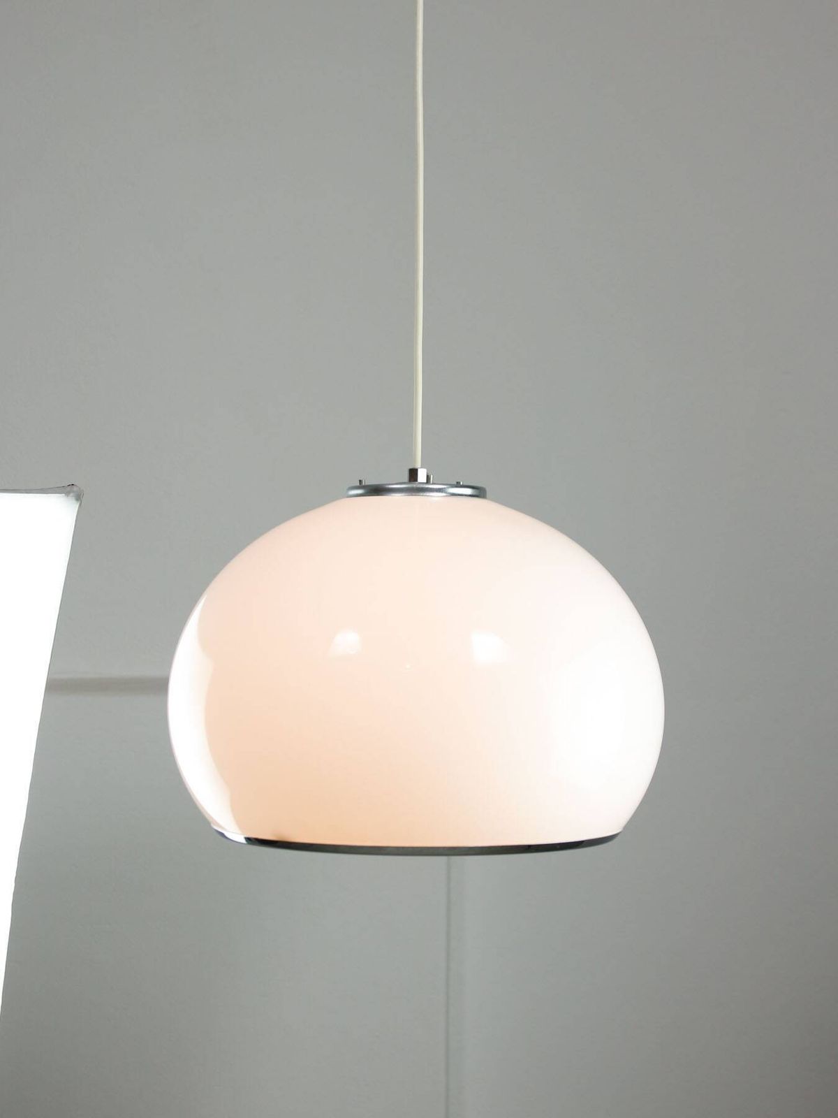 Space Age Bud Pendant From Guzzini, 1960s photo Lighting