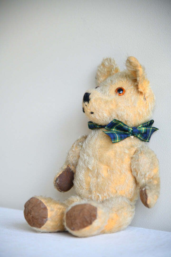 Vintage Mohair Teddy Bear, Mid 20th Century photo for sale