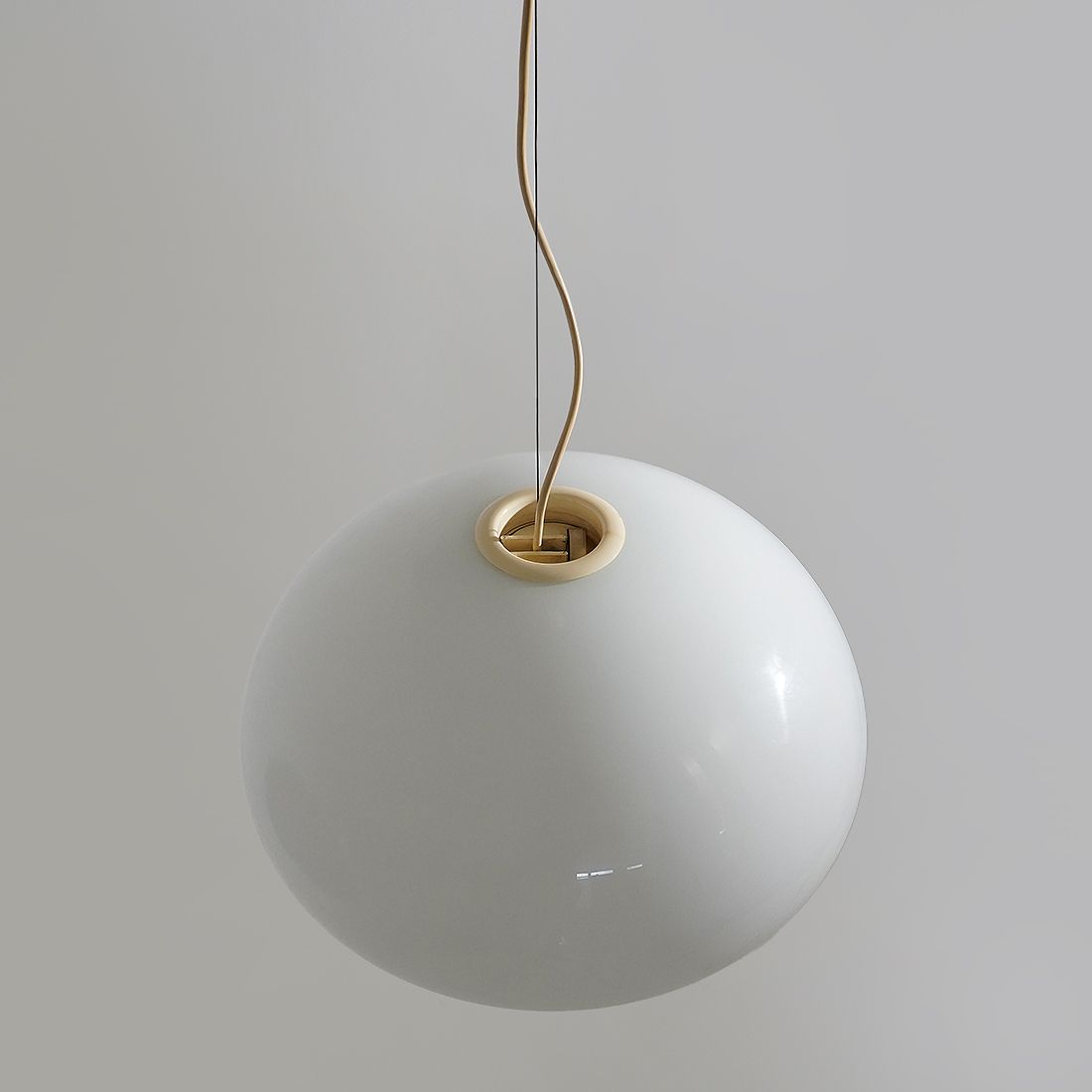 “Black And White” Chandelier By The Castiglioni Brothers For Flos, 1960s photo furniture