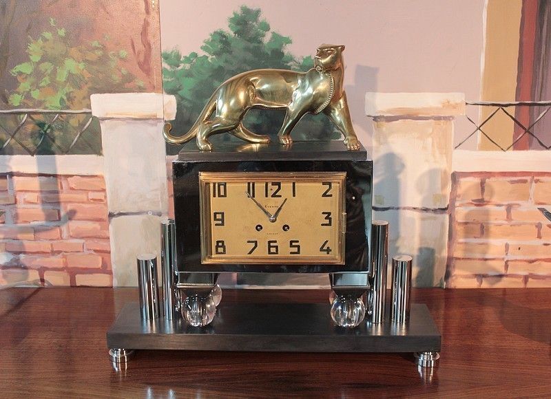 Art Deco Fireplace Mantel 20th photo for sale