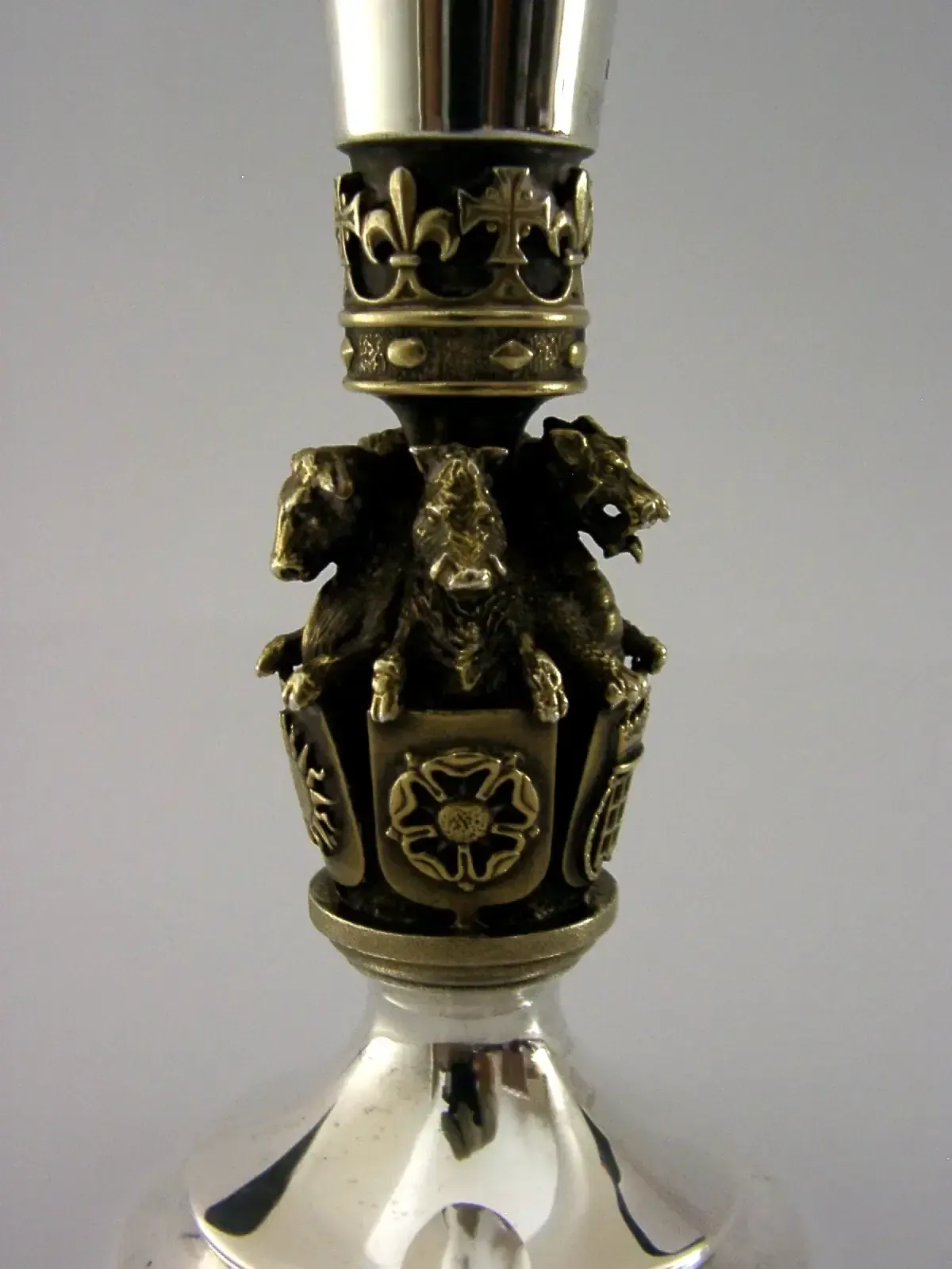 Sterling Silver Chalice Goblet Kings College Chapel Cambridge H Miller 189g photo Home Decor