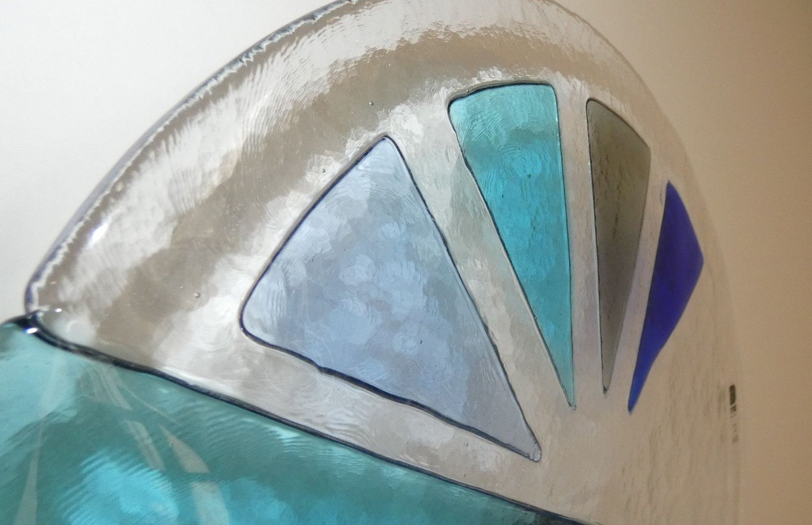 photo vintage Murano Glass Wall Lights By Aureliano Toso For Itre, 1975, Set Of 2