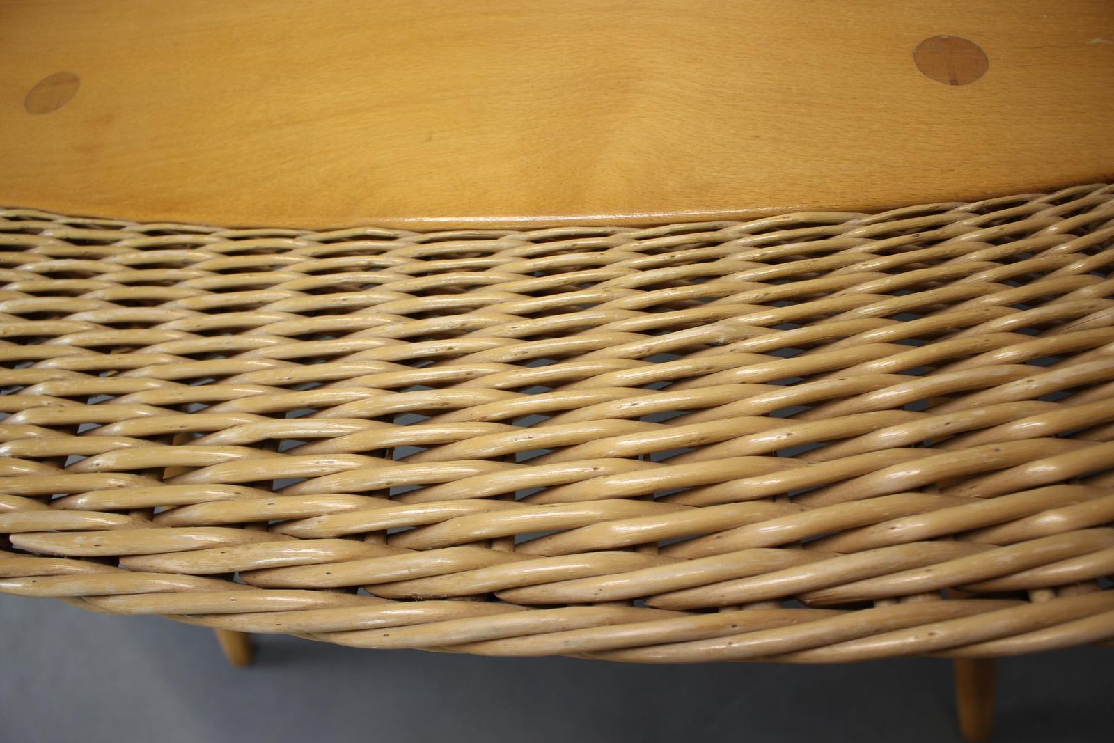 Mid Century Rattan Seating Set By Uluv, Czechoslovakia, 1960s photo 749.0