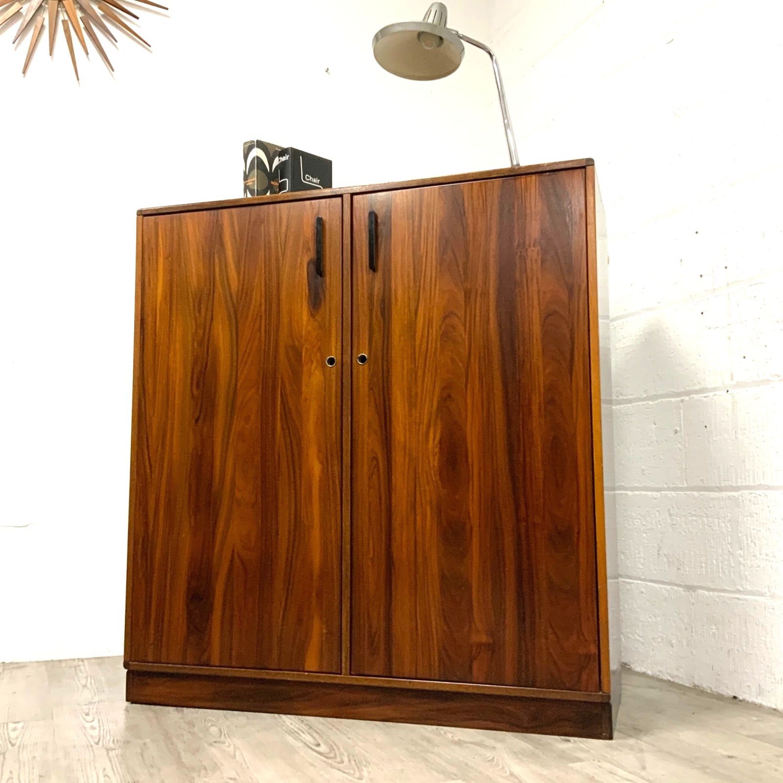 Danish Rosewood Mid Century Sideboard Cabinet By Skovby Denmark 1970s