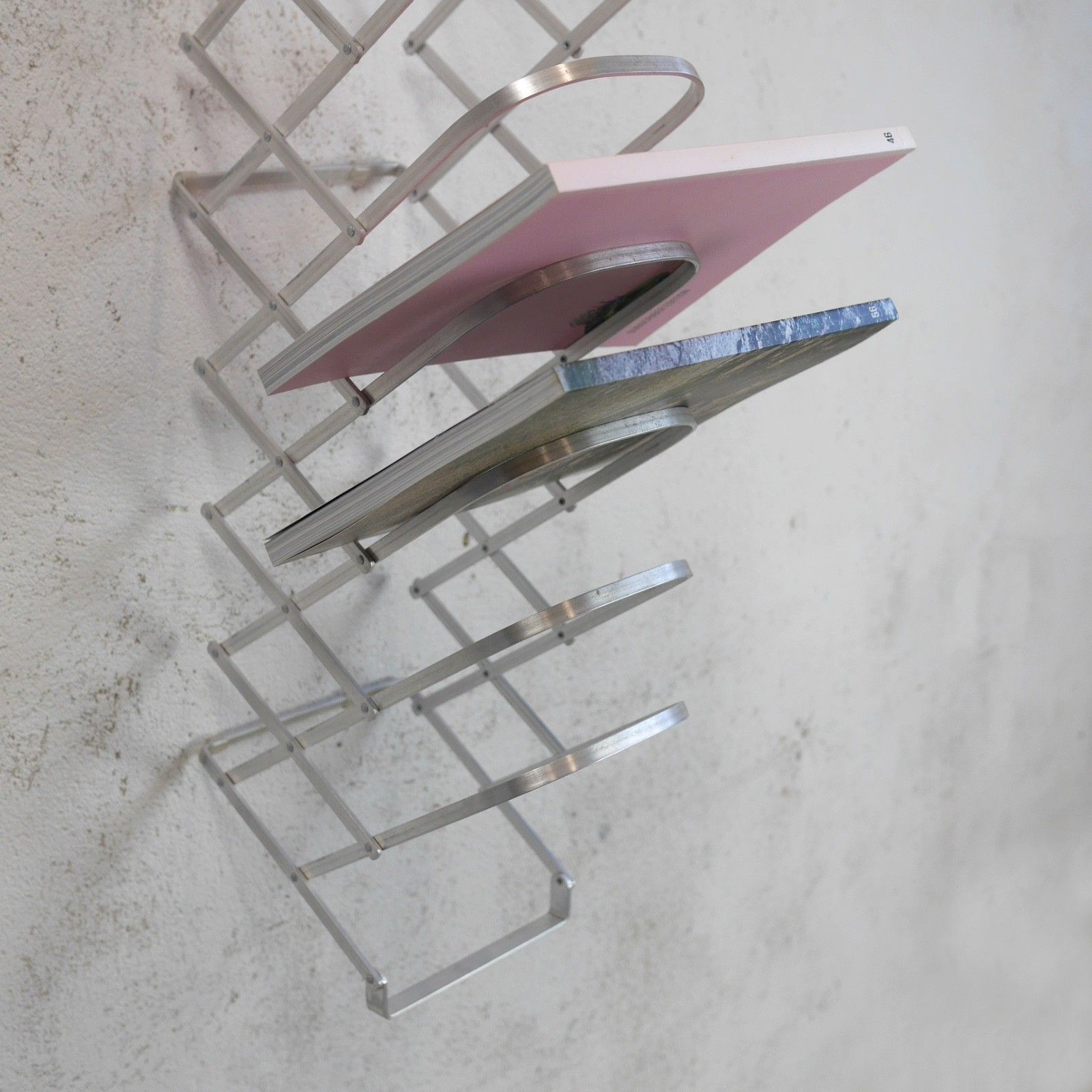 photo furniture Accordion "Harmonica" Aluminium Magazine Rack Merci Paris #103172