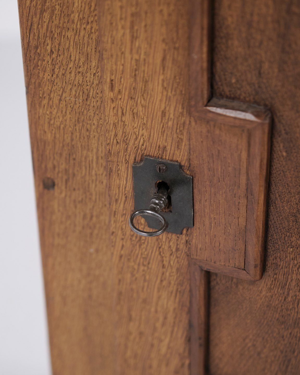 Wall Cabinet / Tobacco Cabinet In Oak From The 1930s photo for sale