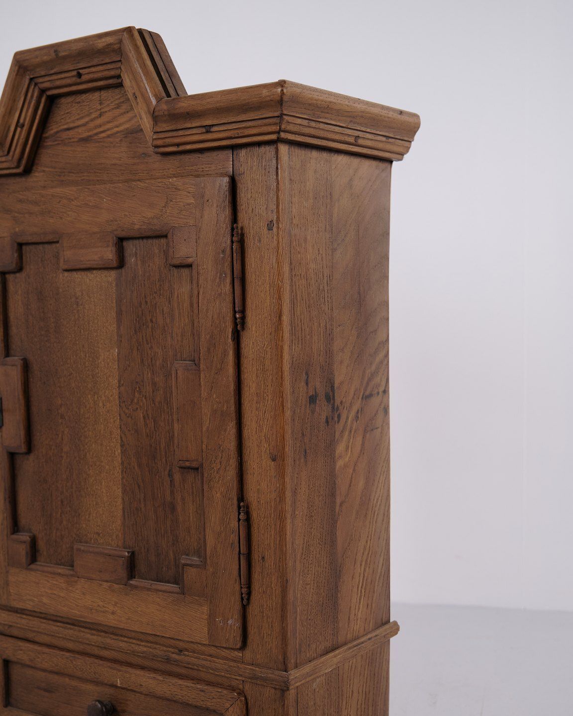 Wall Cabinet / Tobacco Cabinet In Oak From The 1930s photo Furniture