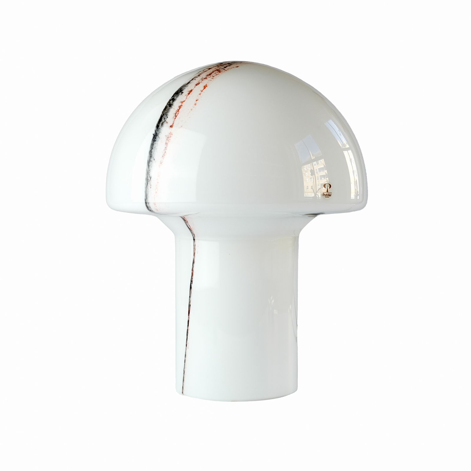 Mid Century "Lido" Glass Table Lamp By Peill & Putzler, Germany C.1970s