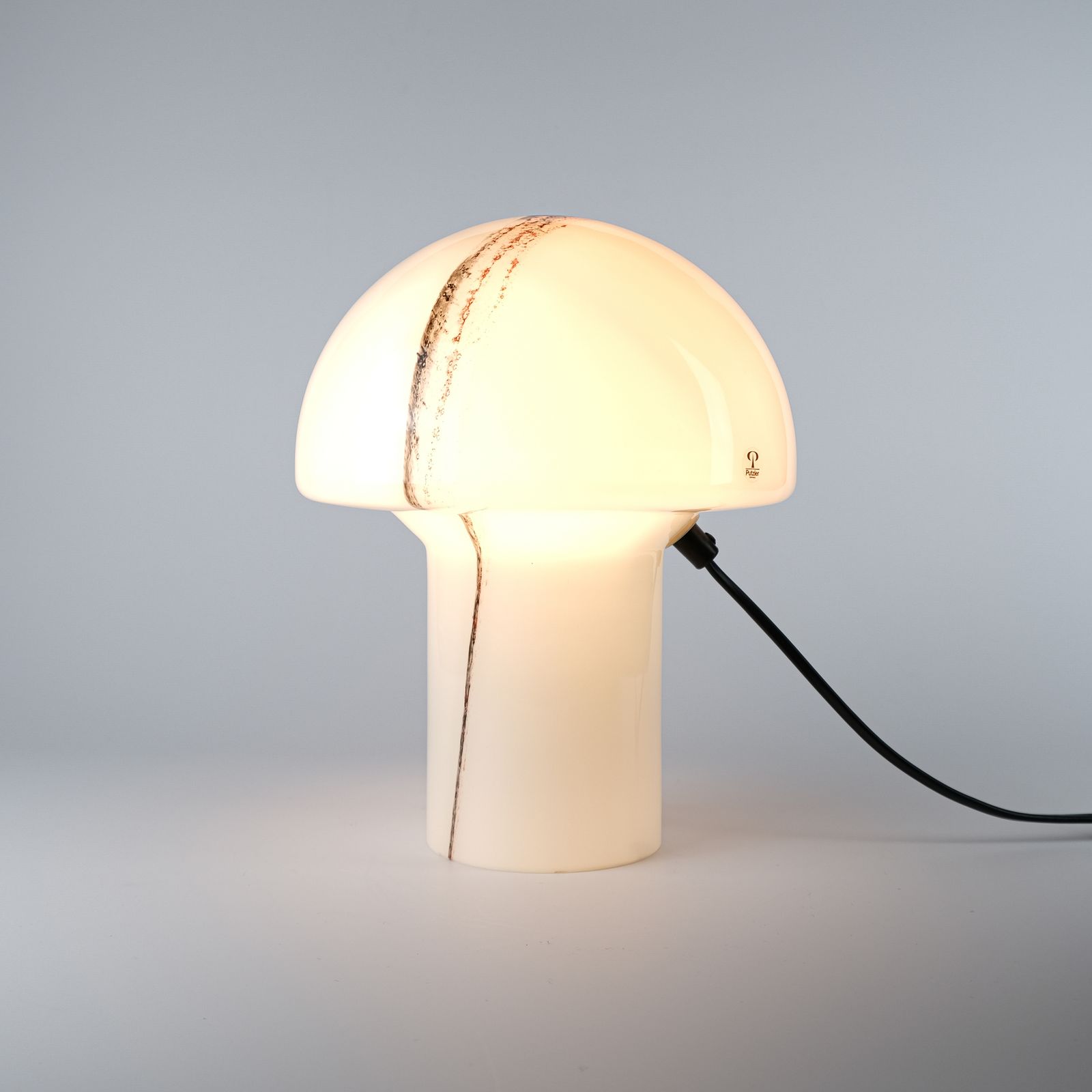 Mid Century "Lido" Glass Table Lamp By Peill & Putzler, Germany C.1970s photo buy