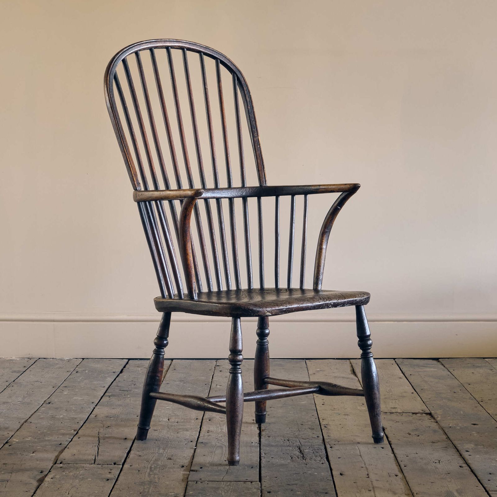Early 19th Century Hoop Back Windsor Chair photo Furniture
